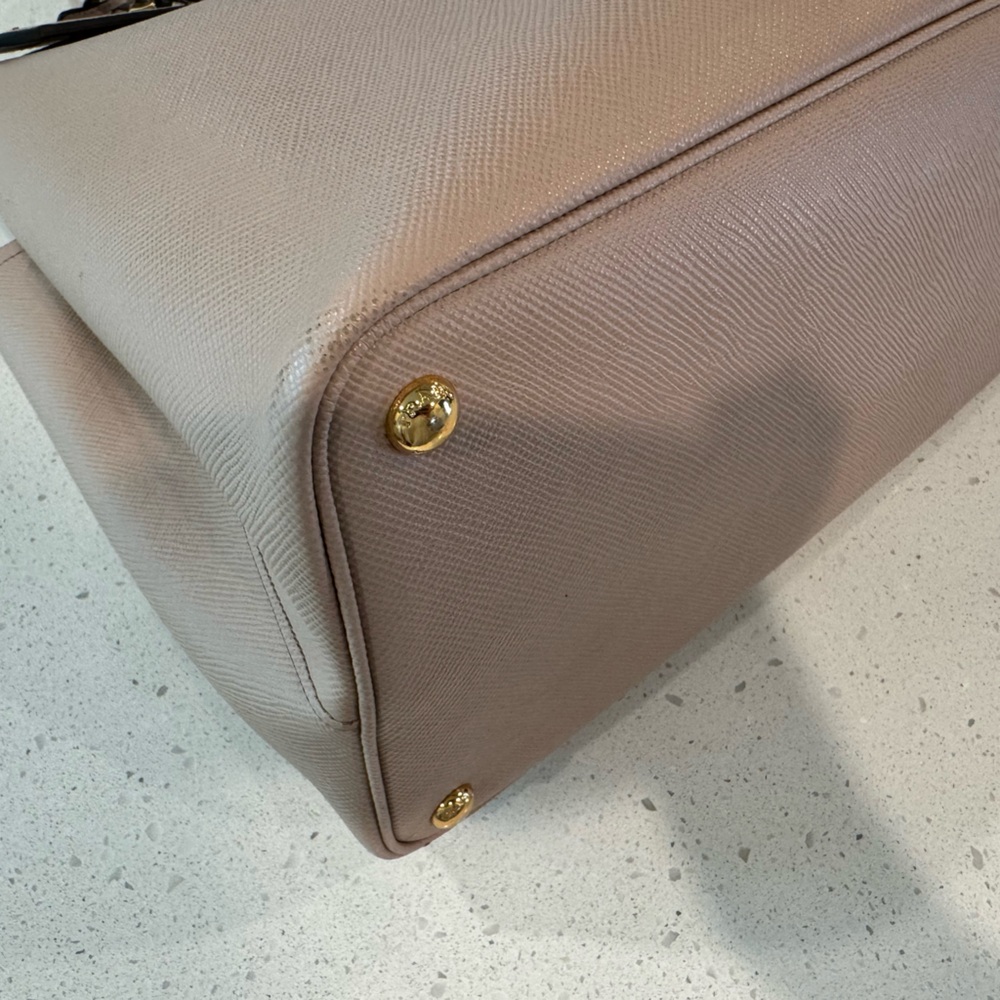 PRADA Large Saffiano Leather Double Bag - Picture 5 of 10